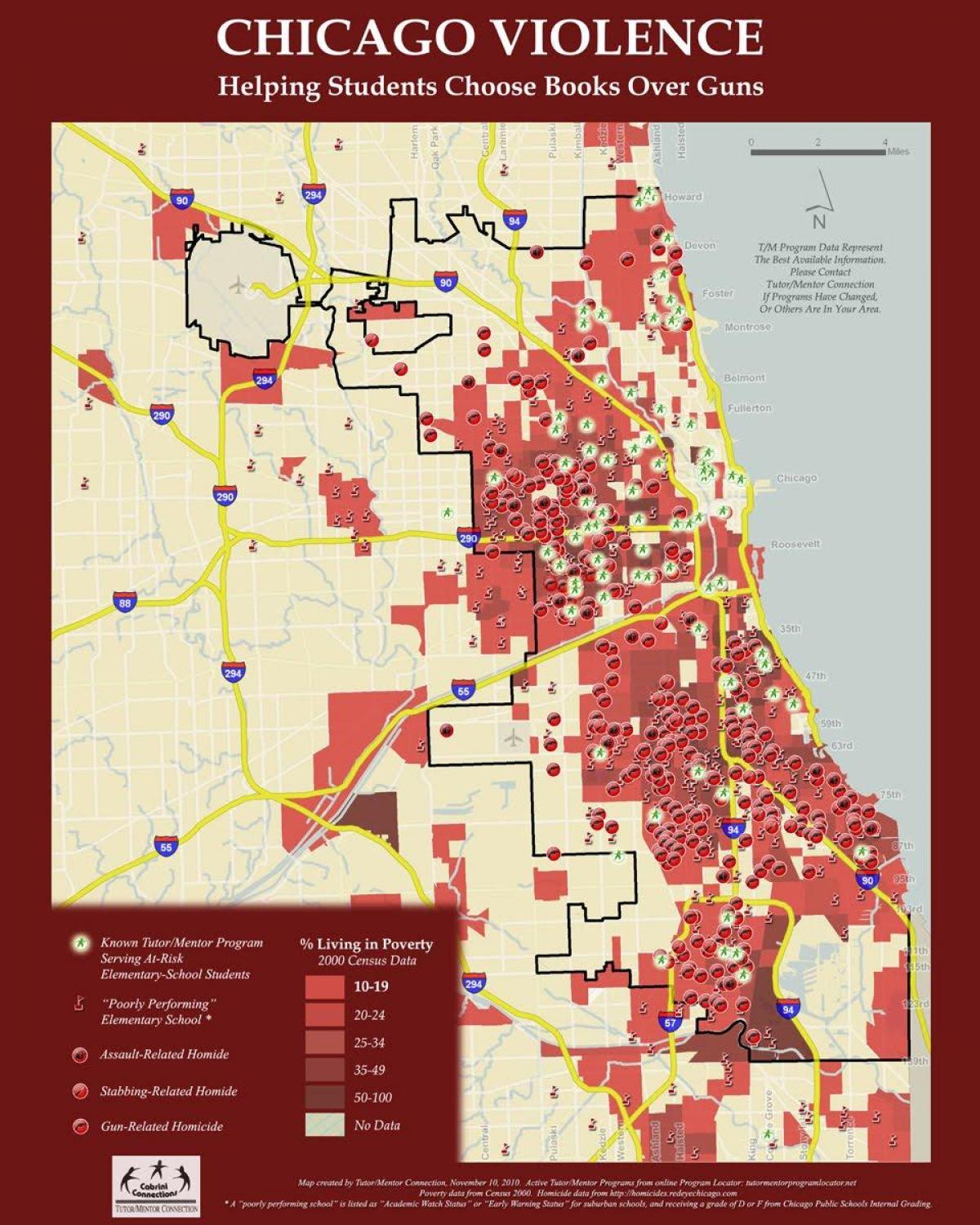अपराध नक्शे के शिकागो