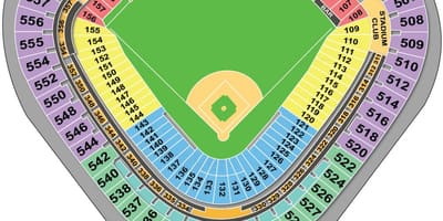 Wrigley सीट नक्शे